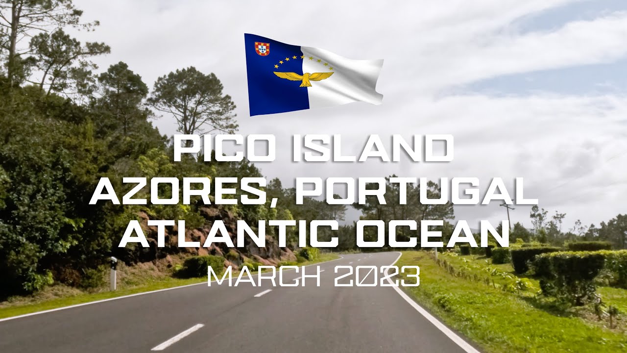 Driving in Azores, Portugal: Pico Island - South Coast | 4k