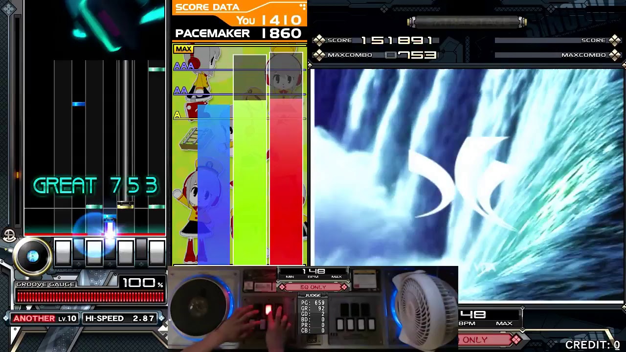 CoZyBMS - 171010 IIDX in Mars Travel Game Center