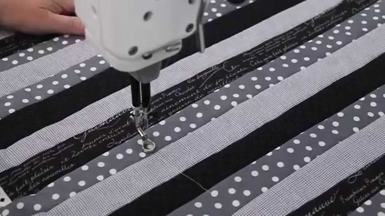 HQ Sweet Sixteen Sunday   Part 1 Quilt as you go with the Sweet Sixteen and the Accuquilt Go!
