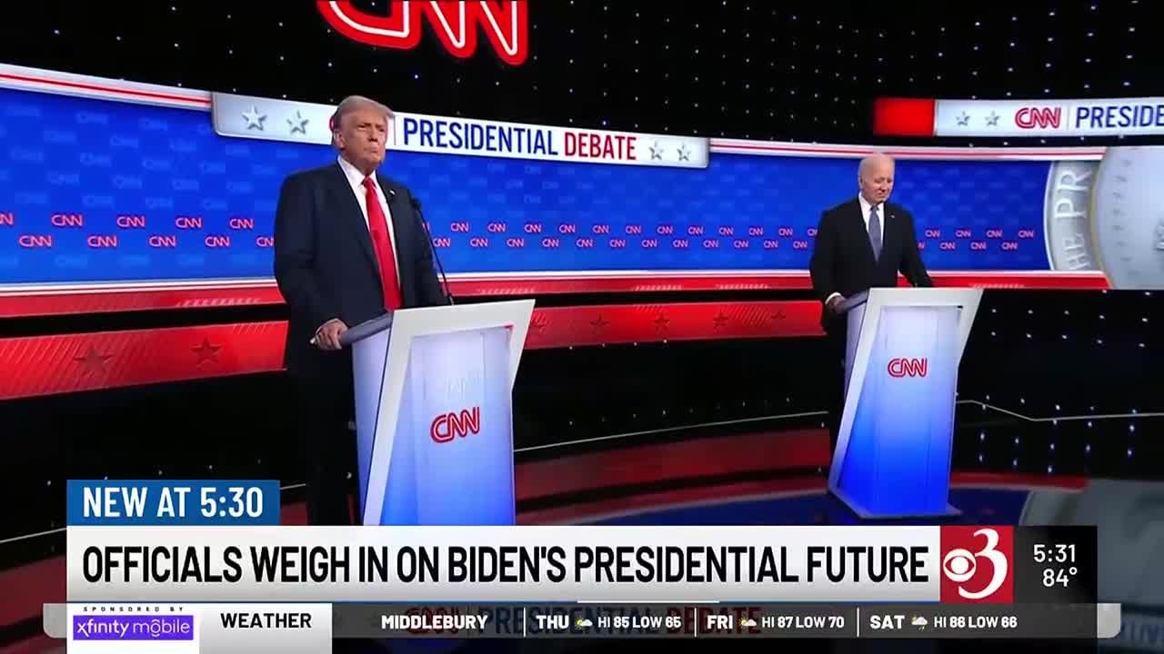 Vt. Democrats join national debate over Biden stepping aside