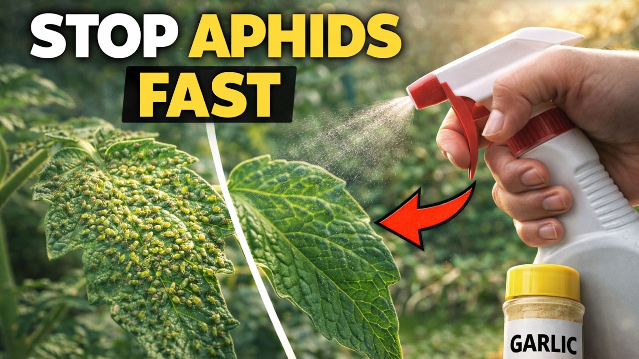 Covered in Aphids? Use This Before You Spray Chemicals Again.