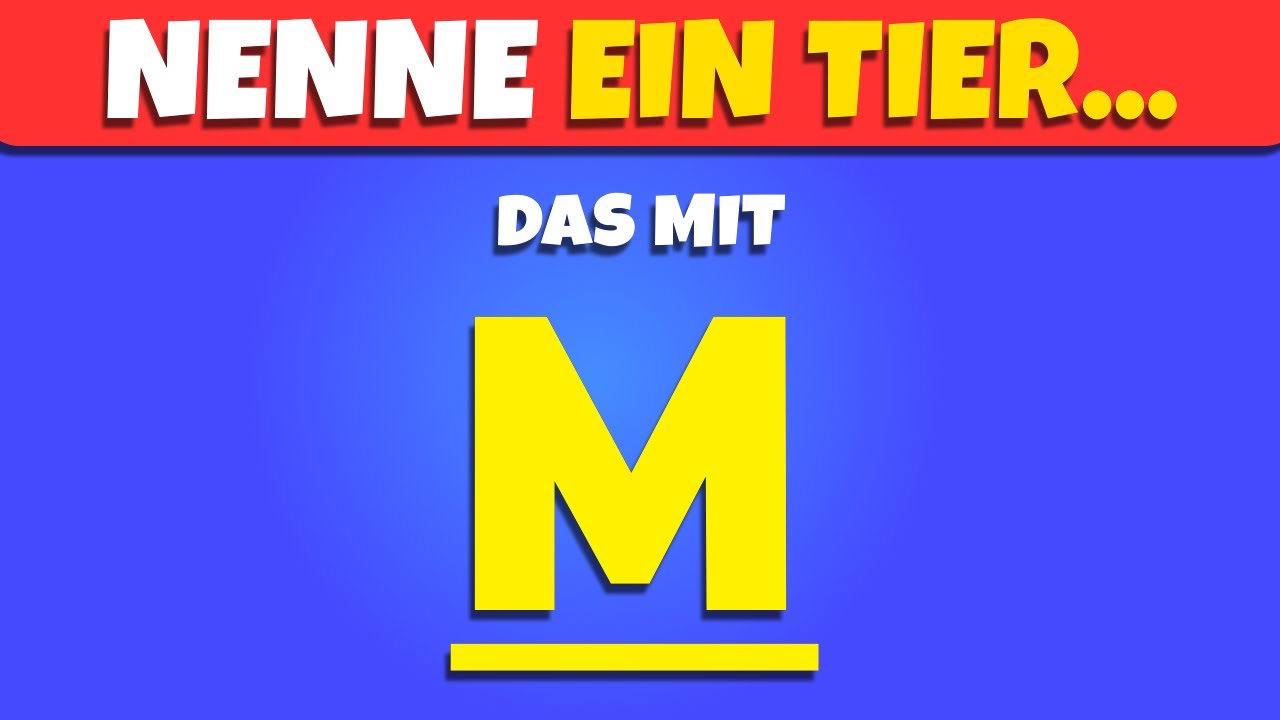 WORT-ASSOZIATIONS-SPIEL 🅰️🅱️ Alphabet-Schnellquiz