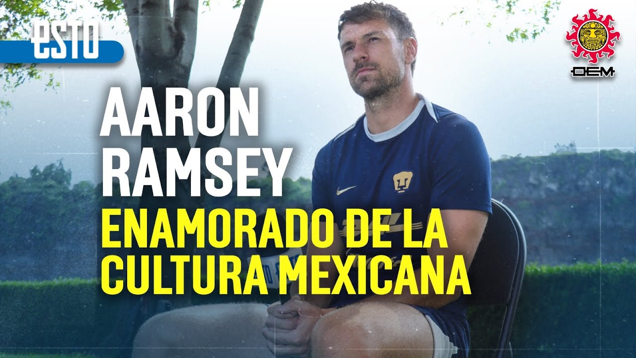 Aaron Ramsey comprometido con aprender español por respeto a México