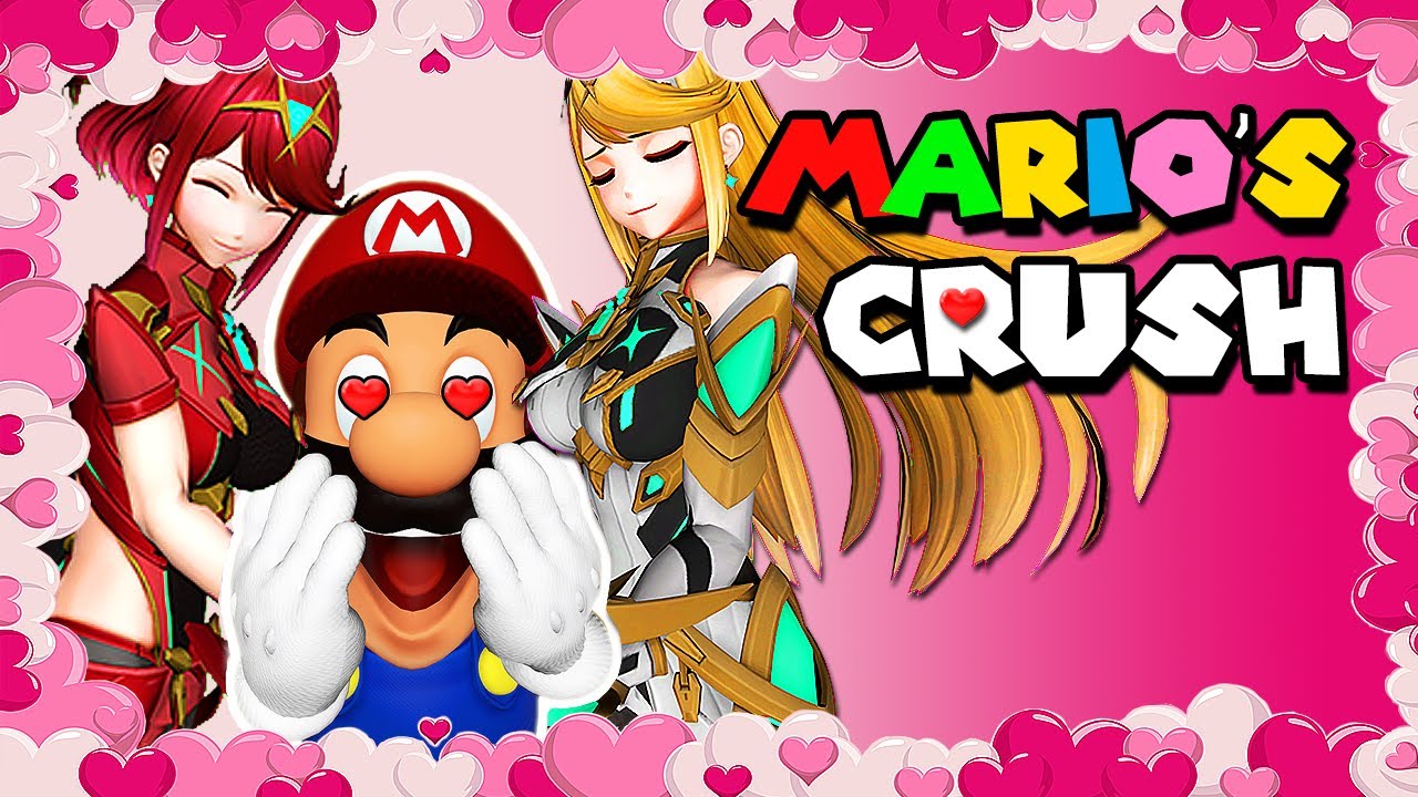 Mario is in LOVE with Pyra and Mythra