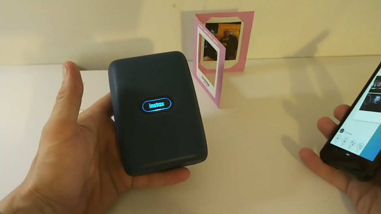 Video Review - The Instax Mini Link Smartphone Printer. 