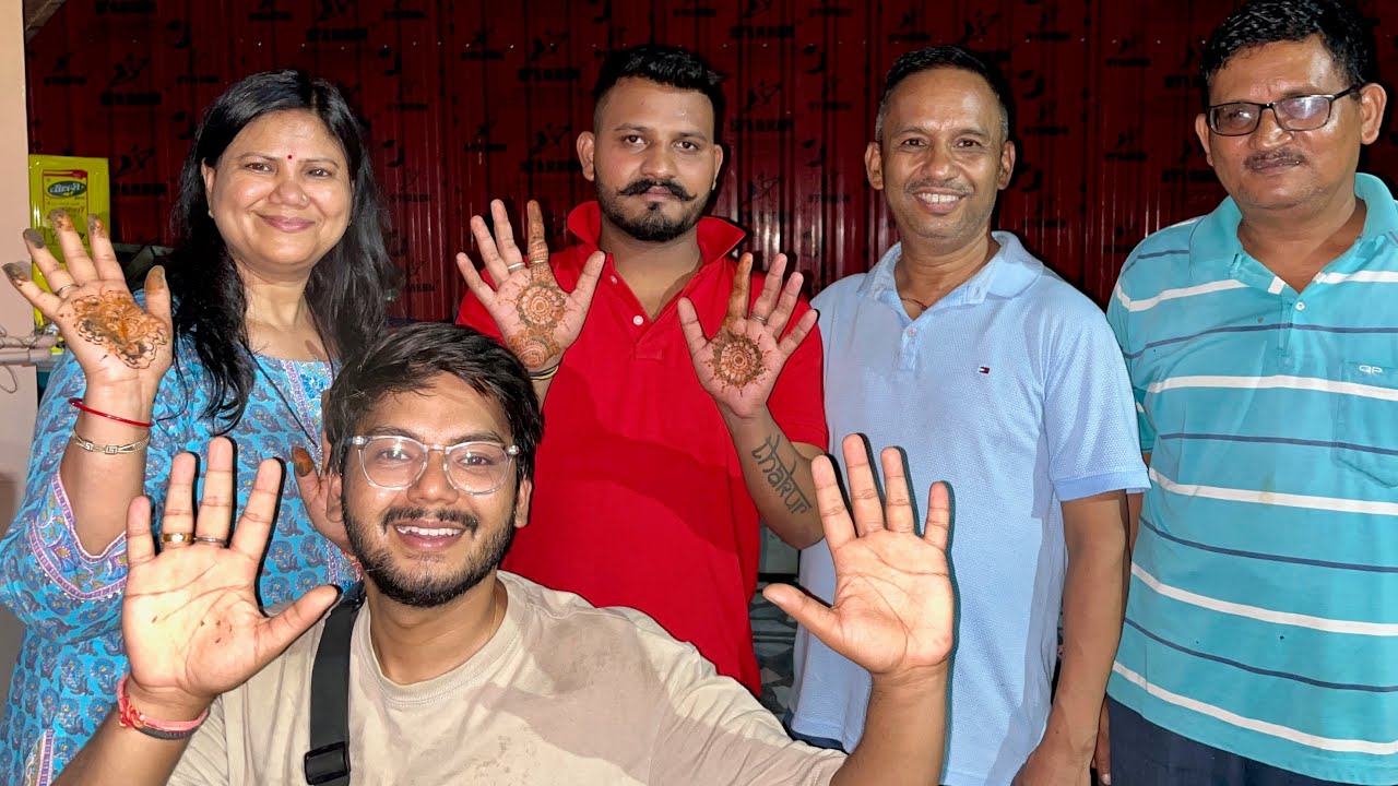 सगाई की Mehendi कब लगेगी 🥰 Pahadi Engagement | Suyash Aswal Vlog