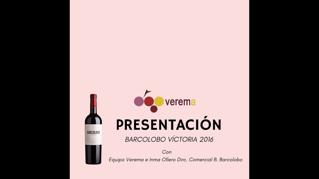 Presentación Barcolobo Victoria añada 2016.
