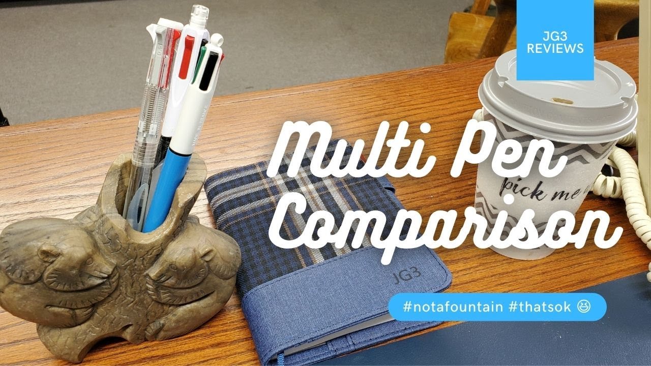 Сравнение многофункциональных ручек и карандашей • BIC, Paper Mate, Uniball Jetstream, Pilot Coleto