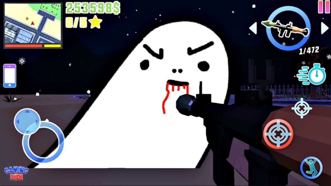 Dude Theft Wars: Open World Sandbox Simulator BETA - Ghost Hunt Episode | Android Gameplay HD