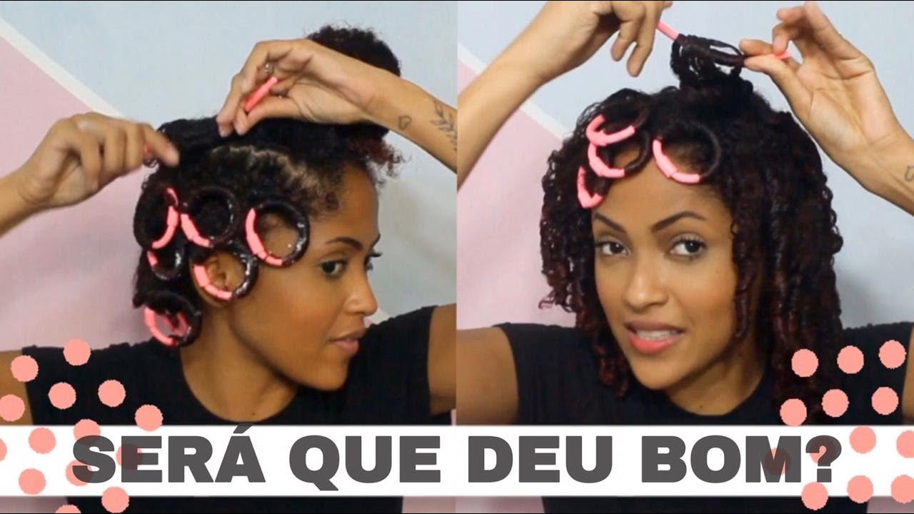 TEXTURIZAÇÃO COM BIGUDINHO NO CABELO CRESPO