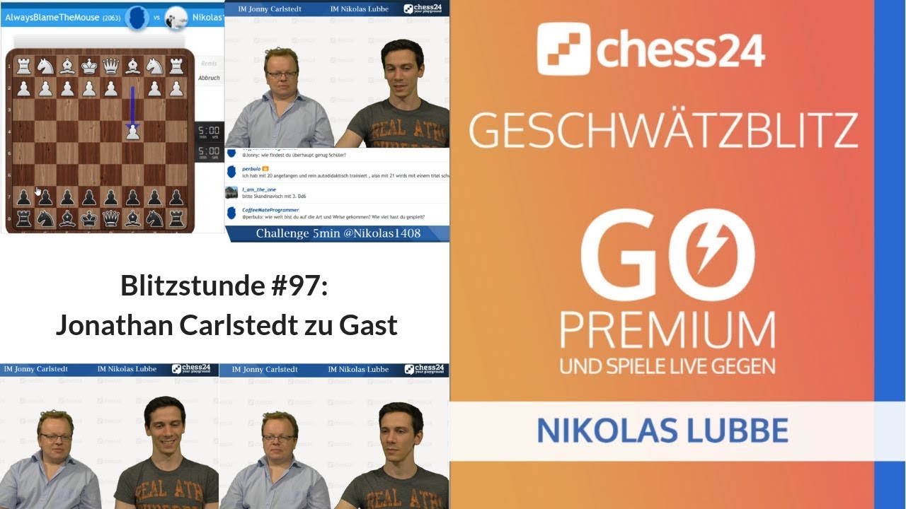 Lubbes Blitzstunde #97: Jonathan Carlstedt zu Gast