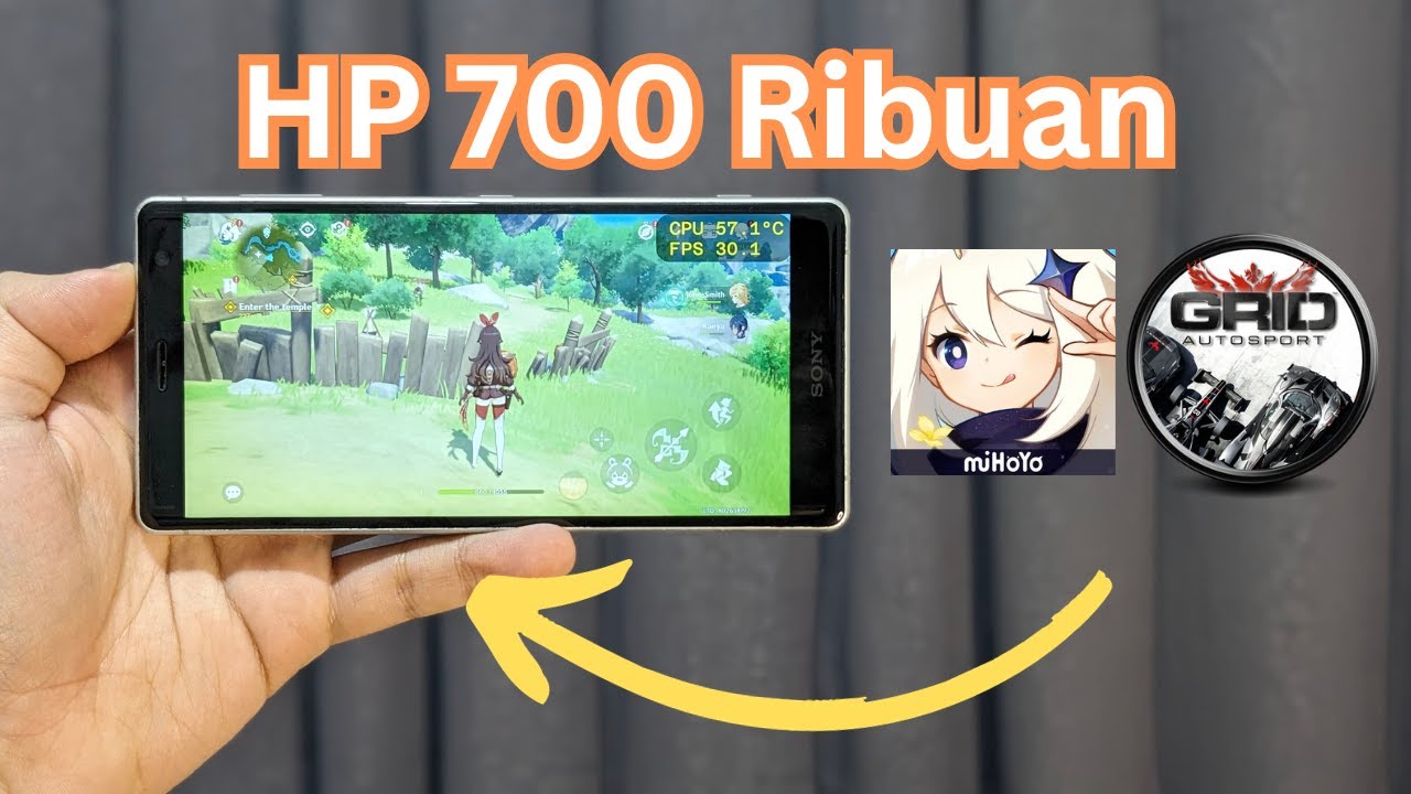 Gaming di HP 700 Ribuan - Xperia XZ2 Gaming Test