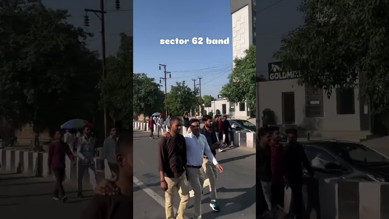 Massive Protest in Sector 62 Noida &ndash; Traffic Chaos! #