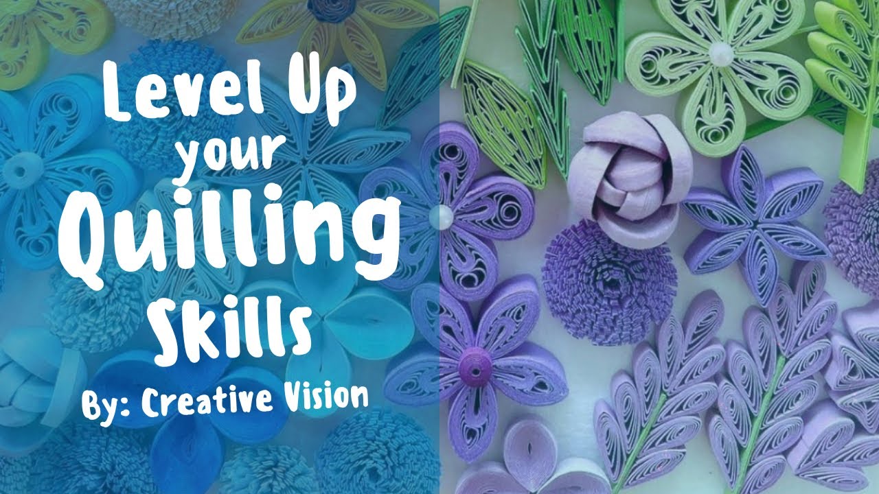 Easy Quilling For Beginners | Creative Vision By V and V 