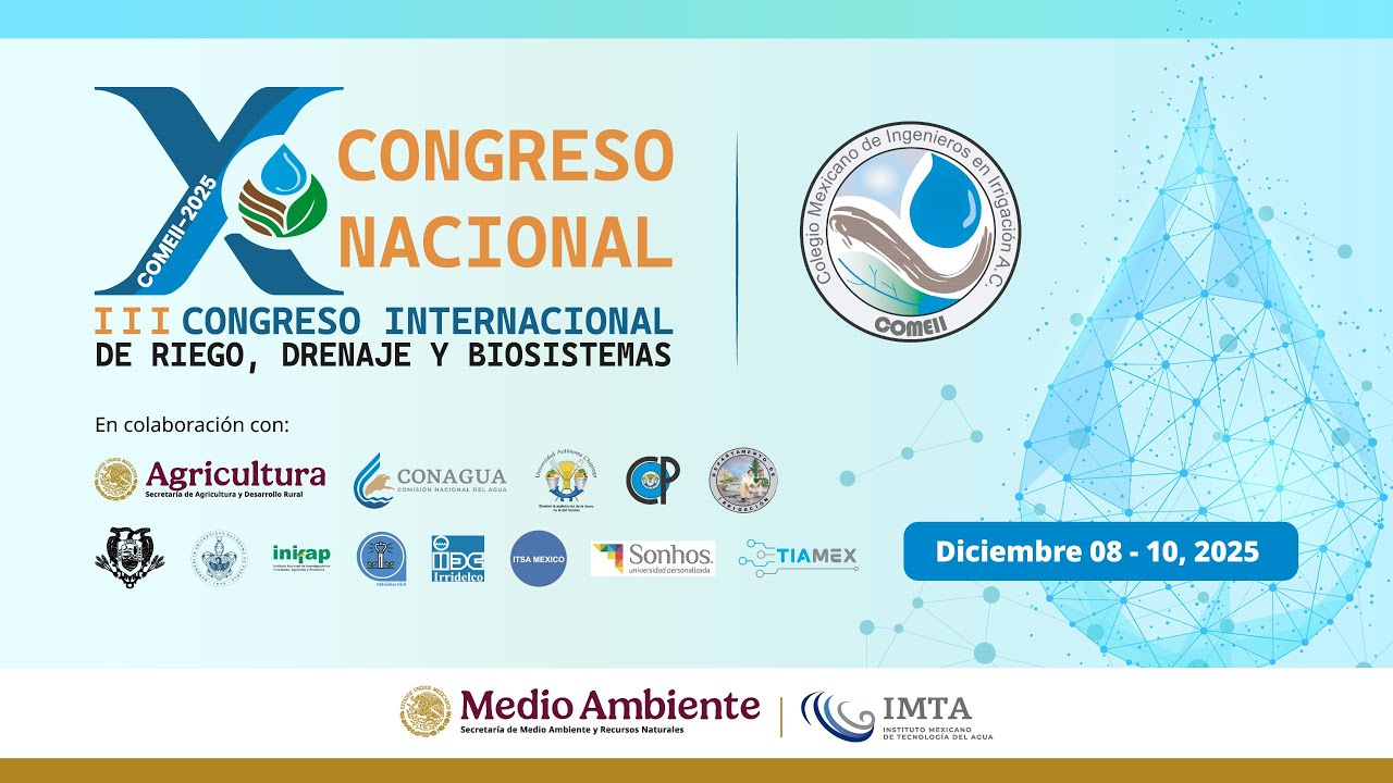 #Envivo El riego de cultivos bajo condiciones de estrés hídrico y salino