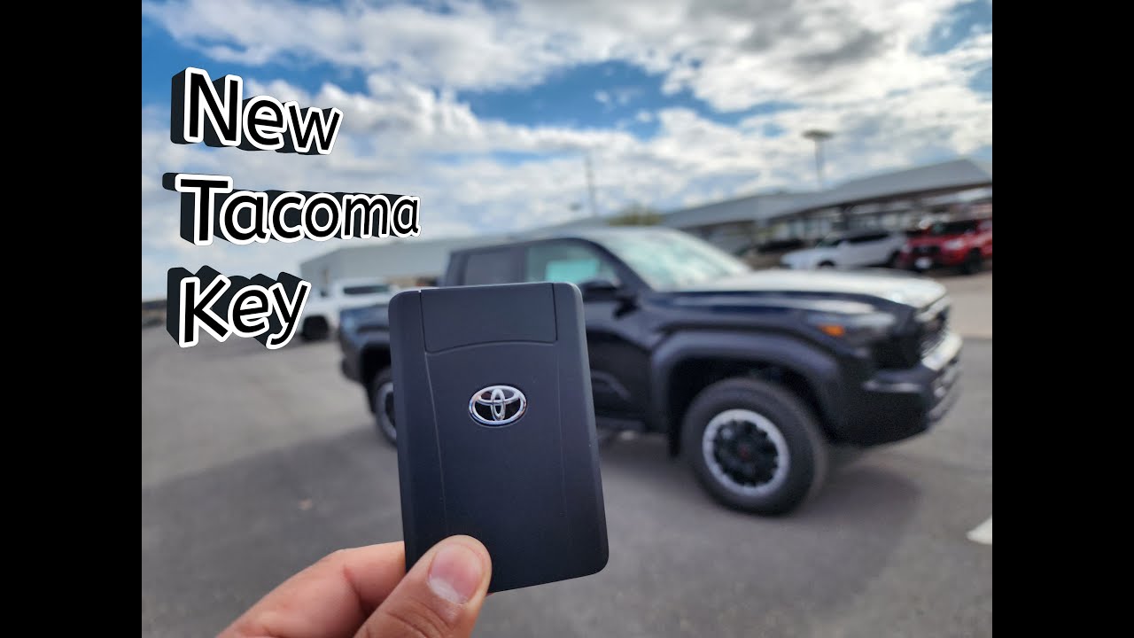 Новая карта Tacoma Card Key 2024