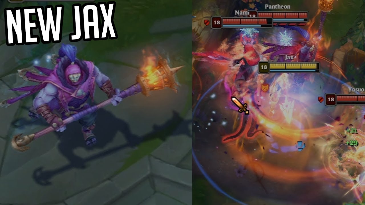 The New Jax Visual Rework is SOMETHING