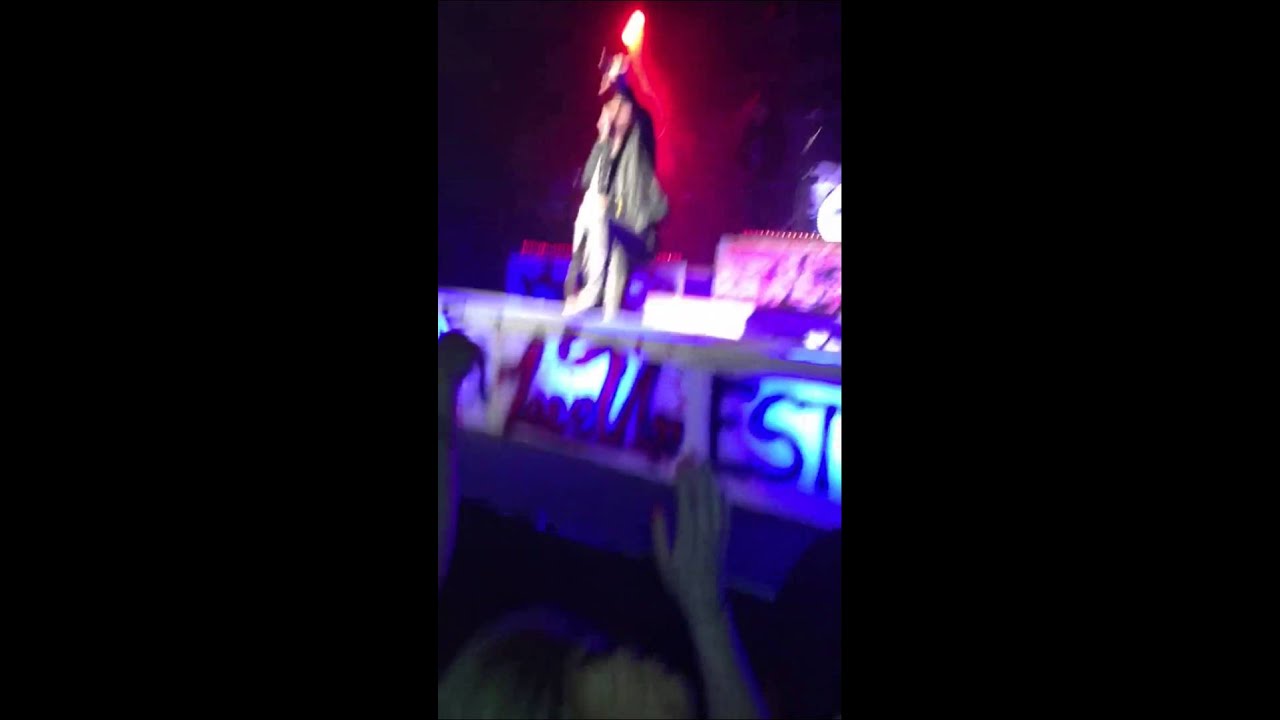 Machine Gun Kelly at the RoseLand Lace Up Tour