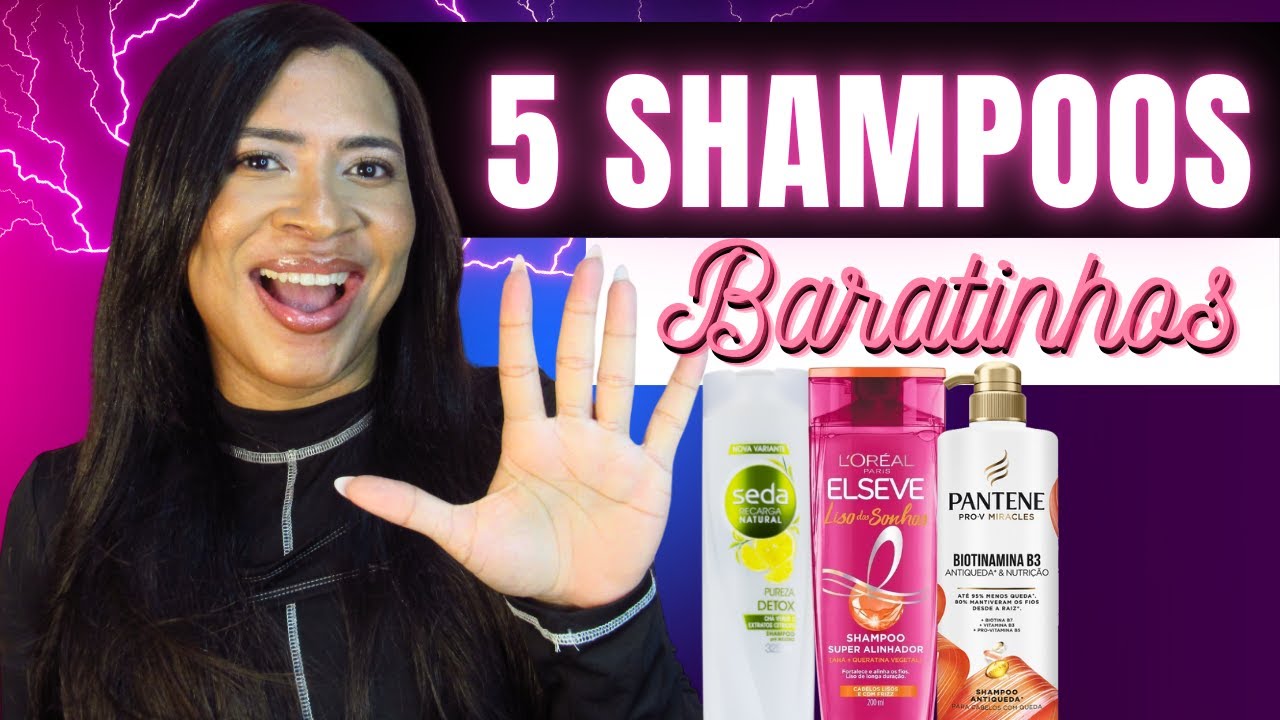 MELHORES SHAMPOOS BARATINHOS DE FARMÁCIA - DENISON DIAMOND