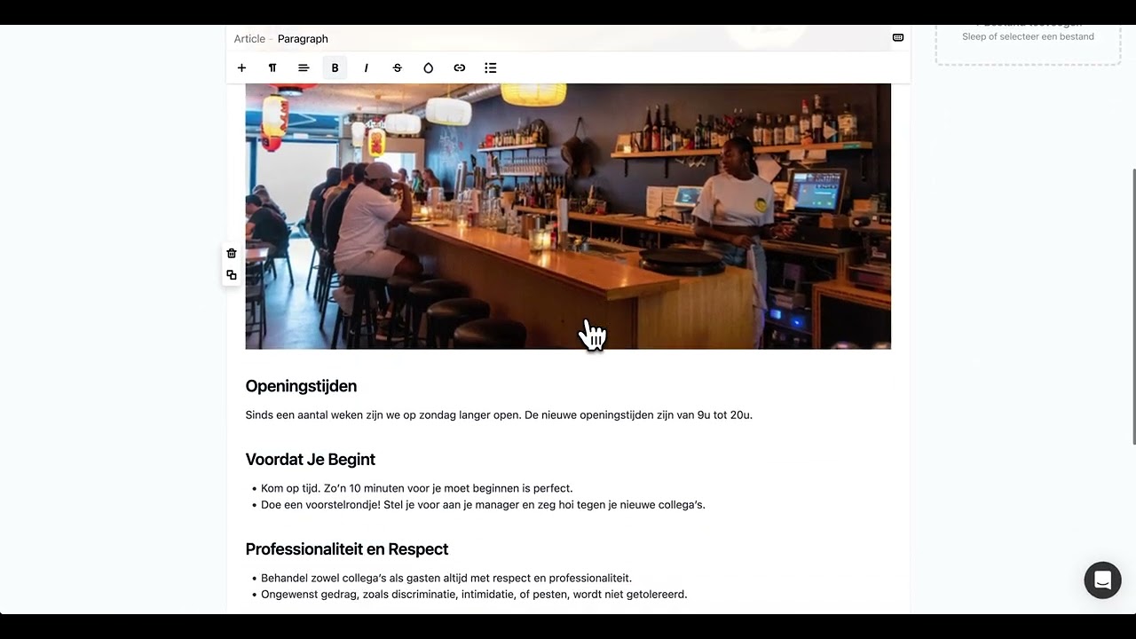 Kenniscentrum preview | Eitje