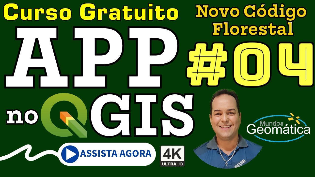 APP-QGIS #04 - Inserção de Geoserviços WMS no QGIS.