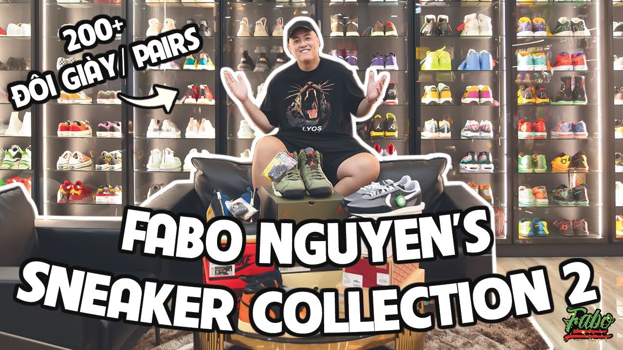 Bộ Sưu Tập Giày Của Fabo Nguyễn 2 | 200+ Đôi/ Pairs