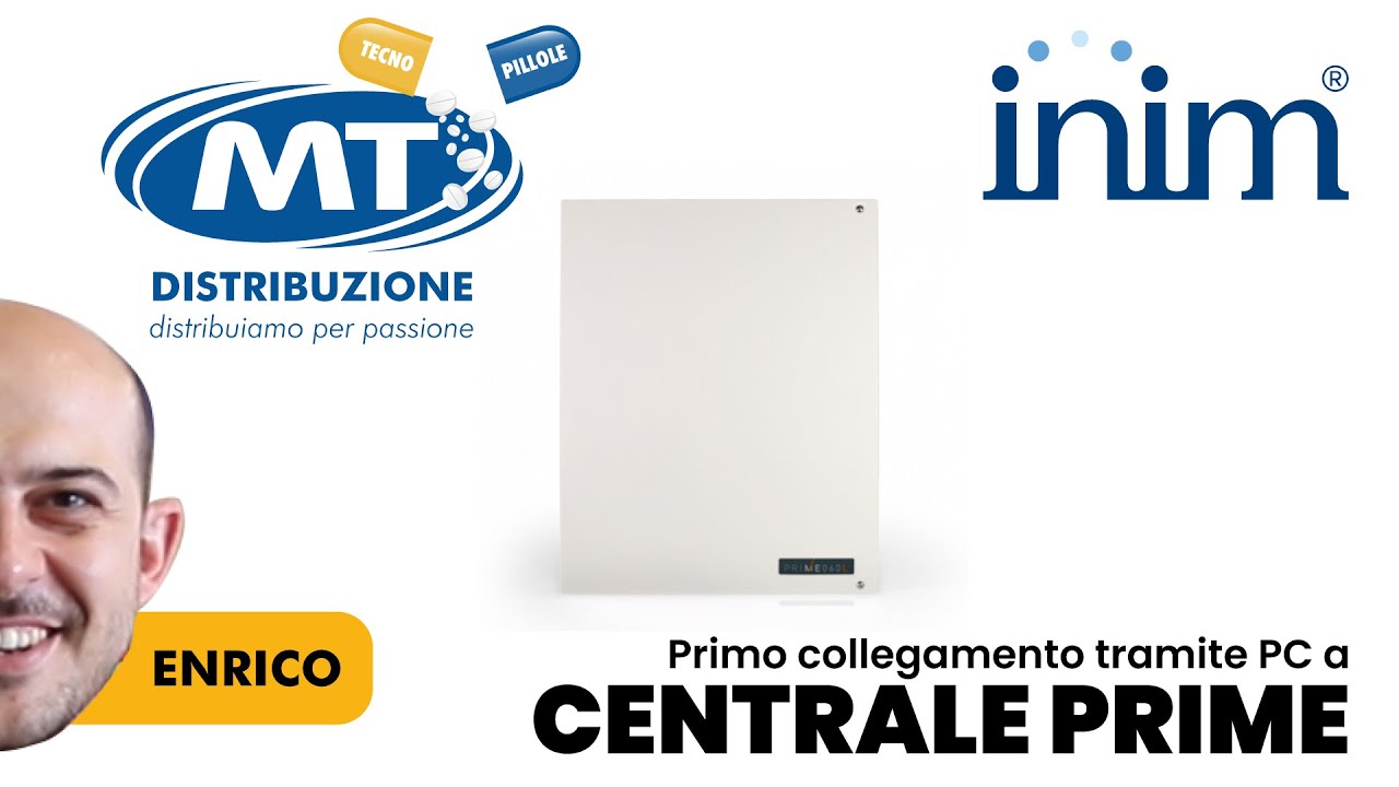 Centrale Prime Inim - Come sbloccarla e aggiornarla