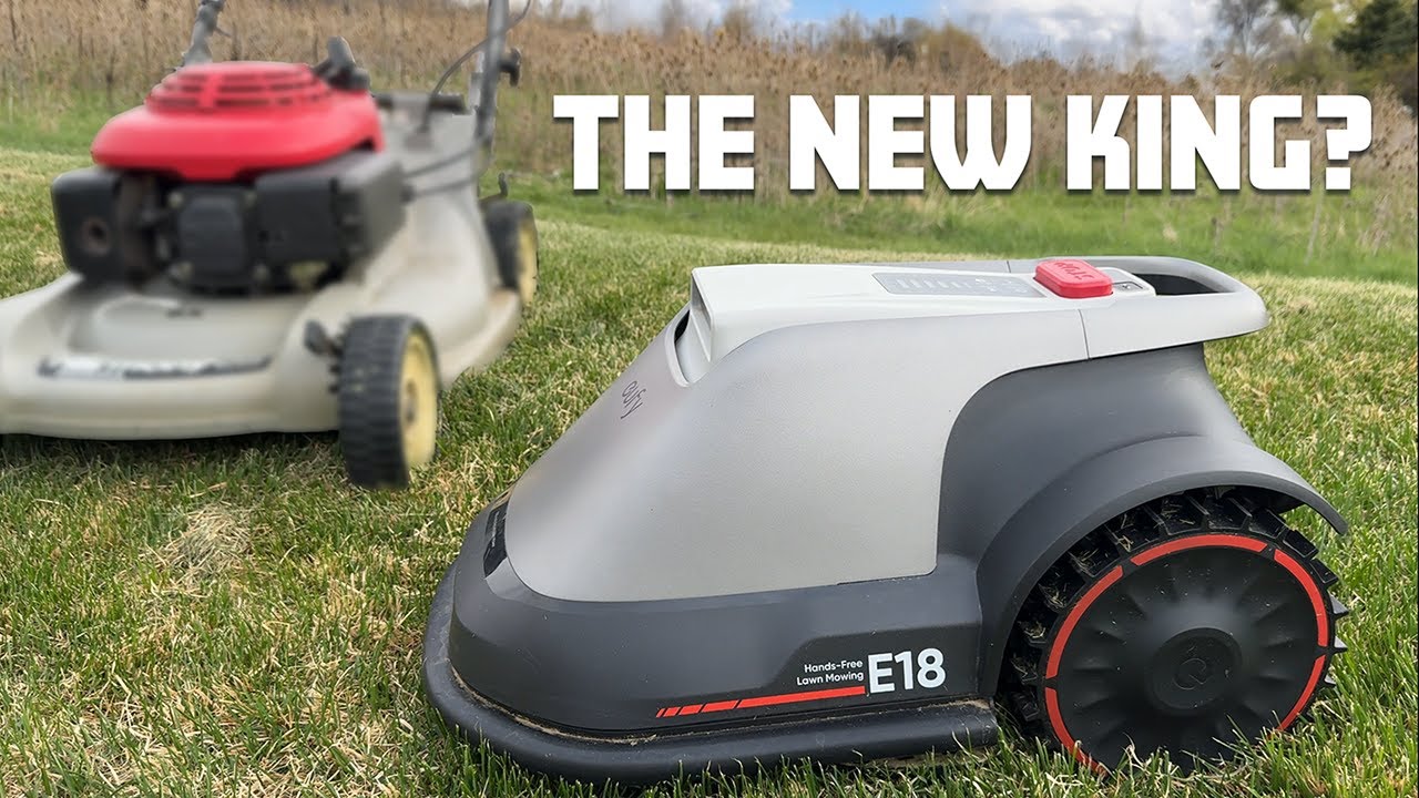 LIFE HACK For Homeowners: EUFY E18 Robot Mower [TESTED]