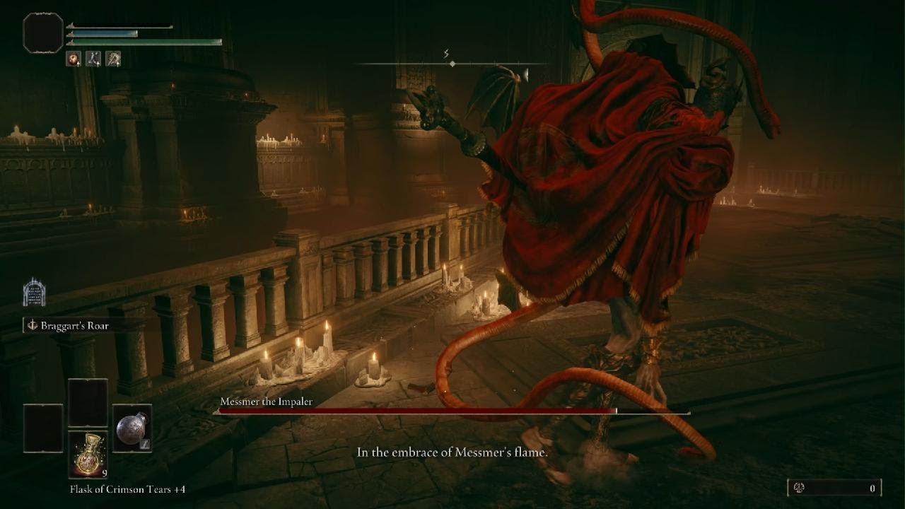 Elden Ring: Level 1 Wretch +0 vs Messmer The Impaler