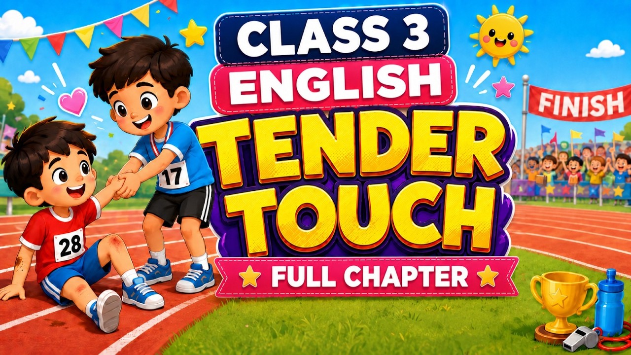 Class 3 English | Tender Touch | Full Chapter | Exam Winner