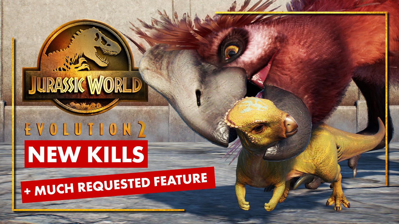 NEW UPDATE: Gigantoraptor Is Now A BRUTAL PREDATOR | Jurassic World Evolution 2