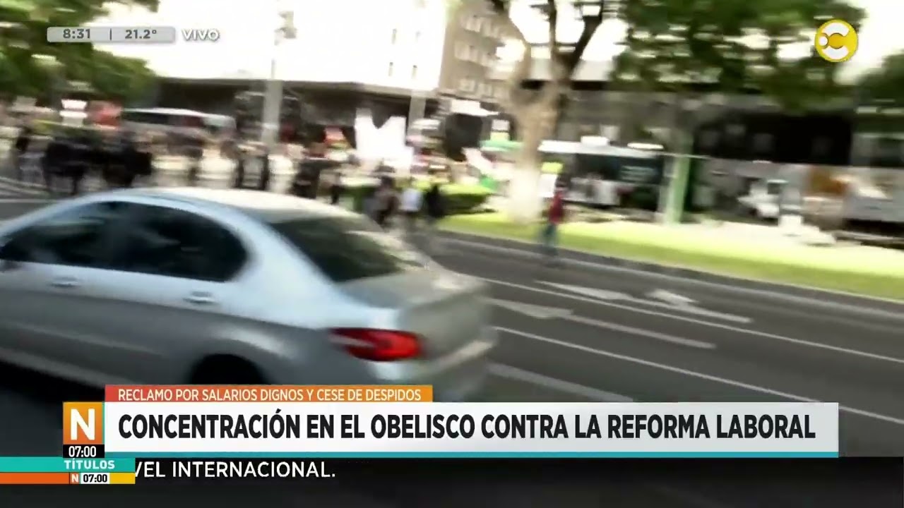 Continúa la concentración en el Obelisco │N7:00│ 27-02-26