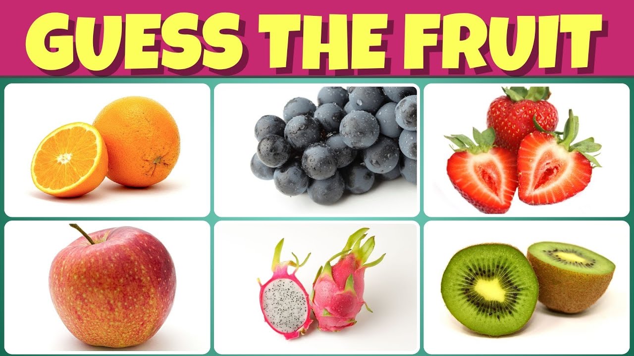 GUESS THE FRUIT 🍎 | Fruit Quiz Challenge (Can You Get Them All?)