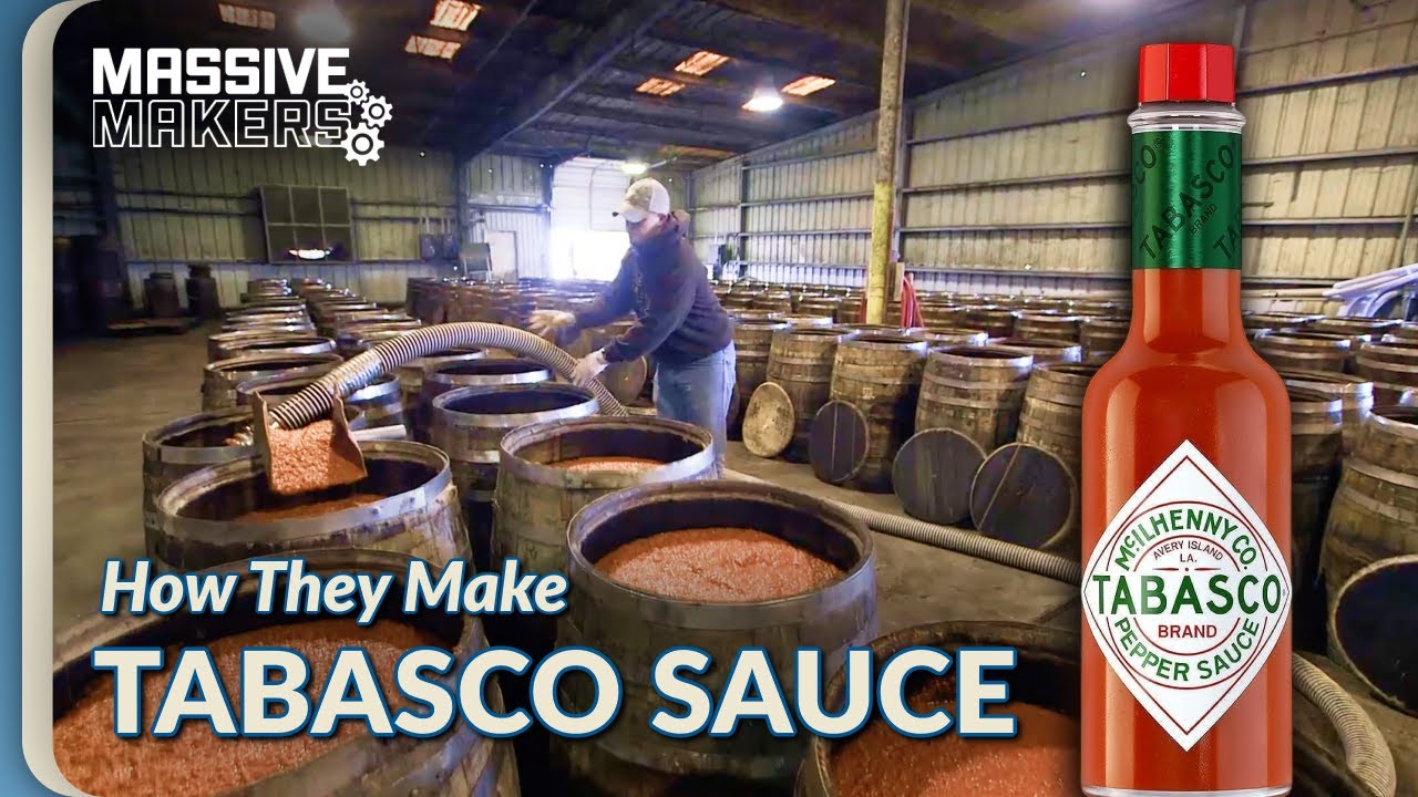 The Iconic Tabasco Sauce Production at Avery Island | Food Factory