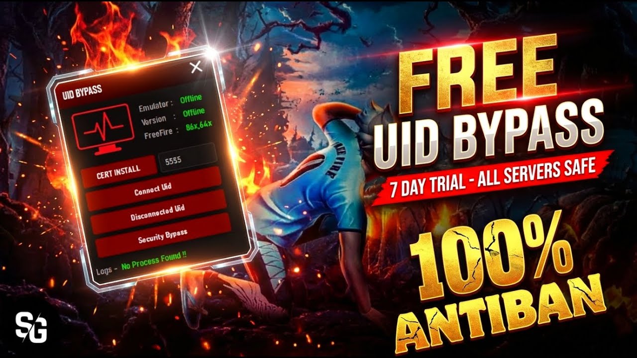 Обход UID в Free Fire на 101% безопасен 🎯 Обход эмулятора Free Fire | Удаление PanelUid в игре | ...