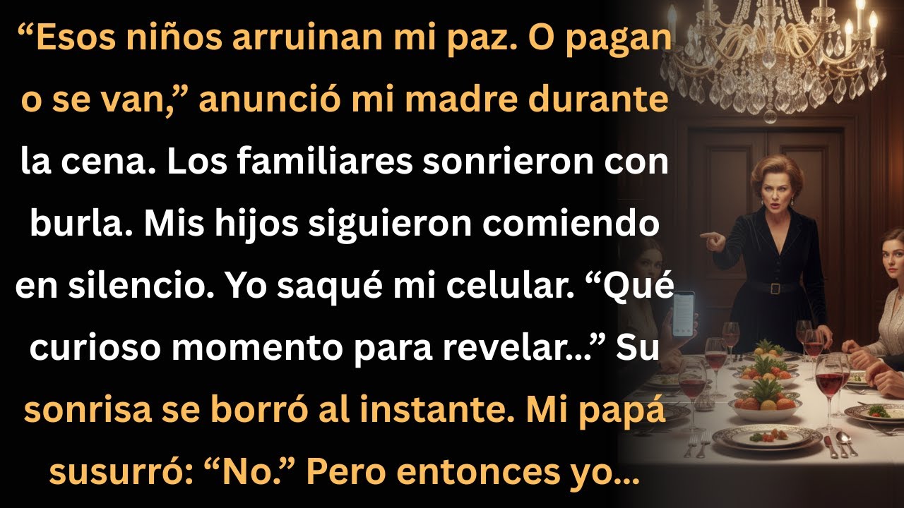 Mi madre exigió dinero o nos íbamos… lo que pasó después la dejó sin palabras.