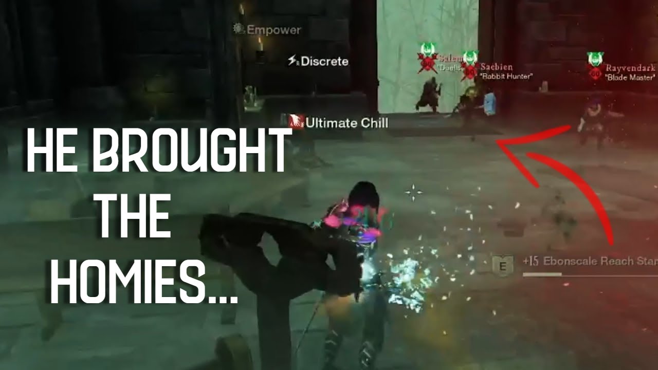 He Brought Reinforcements! Solo Rapier / Ice Gauntlet World PVP