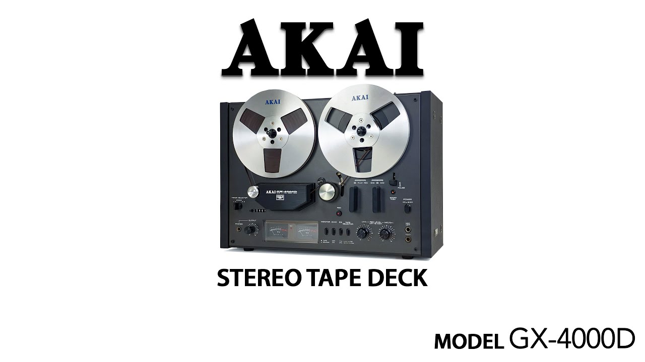 Akai GX-4000D Open Reel Deck Restoration.