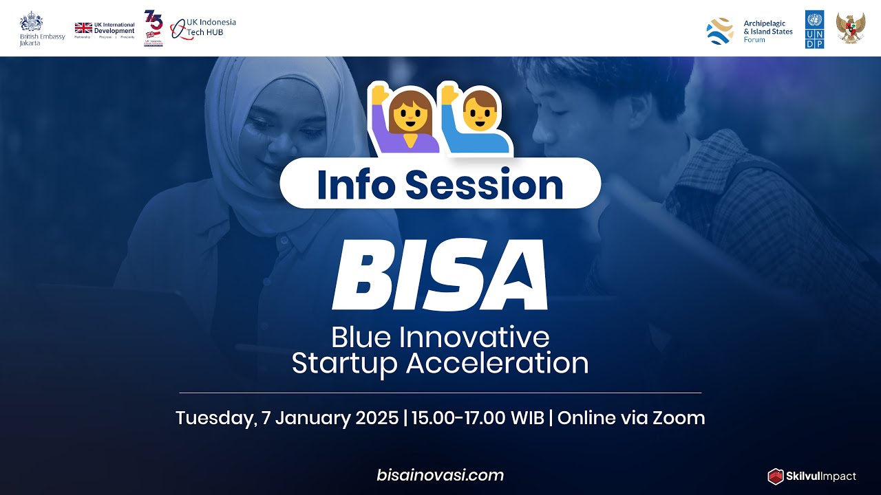 Info Session - BISA (Blue Innovative Startup Acceleration)