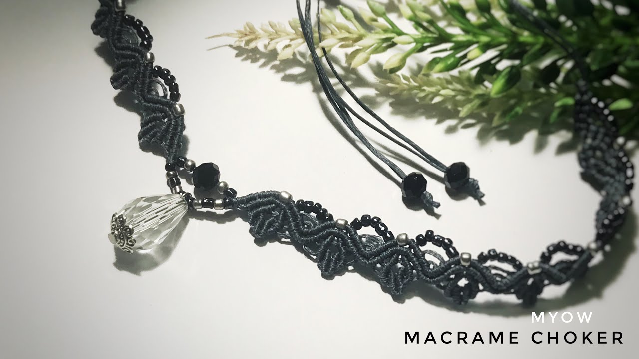 MACRAME NECKLACE | CHOKER | MYOW 321