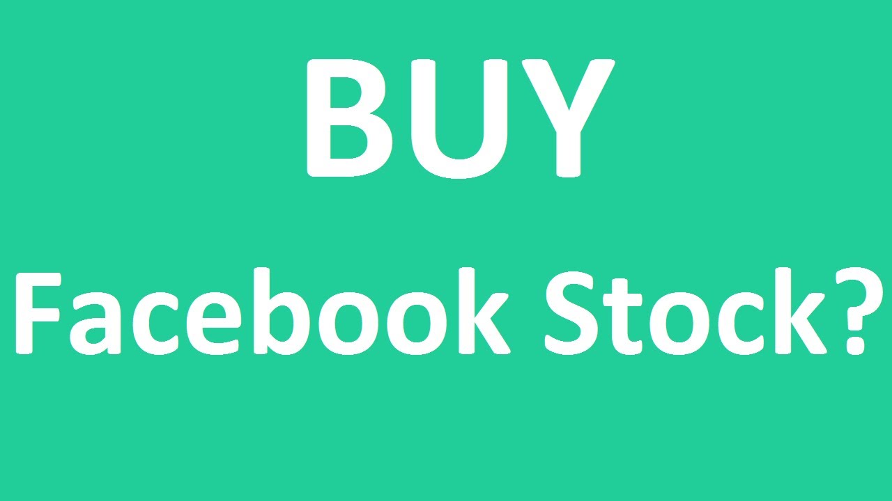 BUY Facebook (FB) Stock? | Investing In Stocks For Beginners