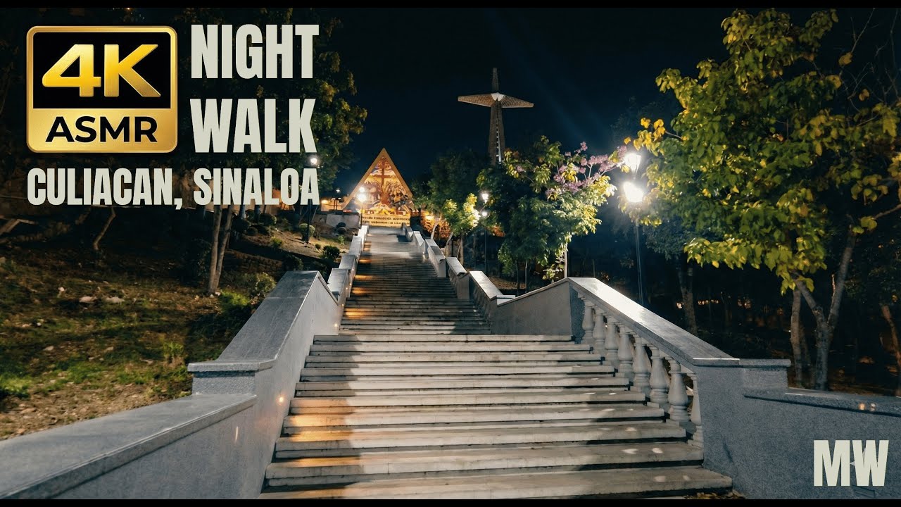 NIGHT WALK EN CULIACAN, SINALOA | LA LOMITA 4K ASMR