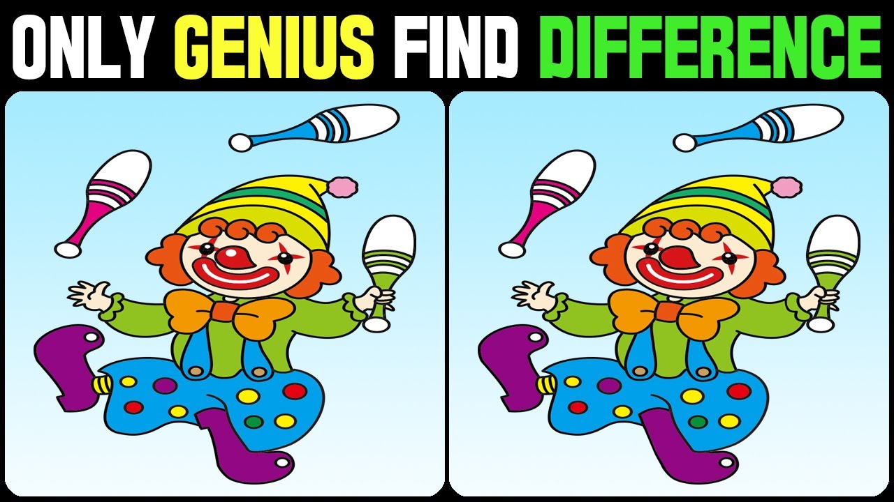 Spot The Difference : Can You Find Them All? [ Find The Difference #43 ]
