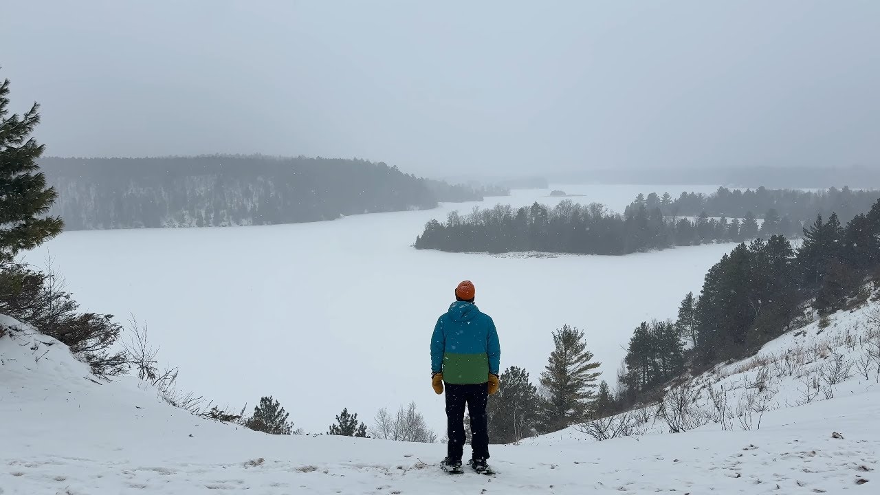 An Oscoda Michigan Winter Snow Globe Day Adventure