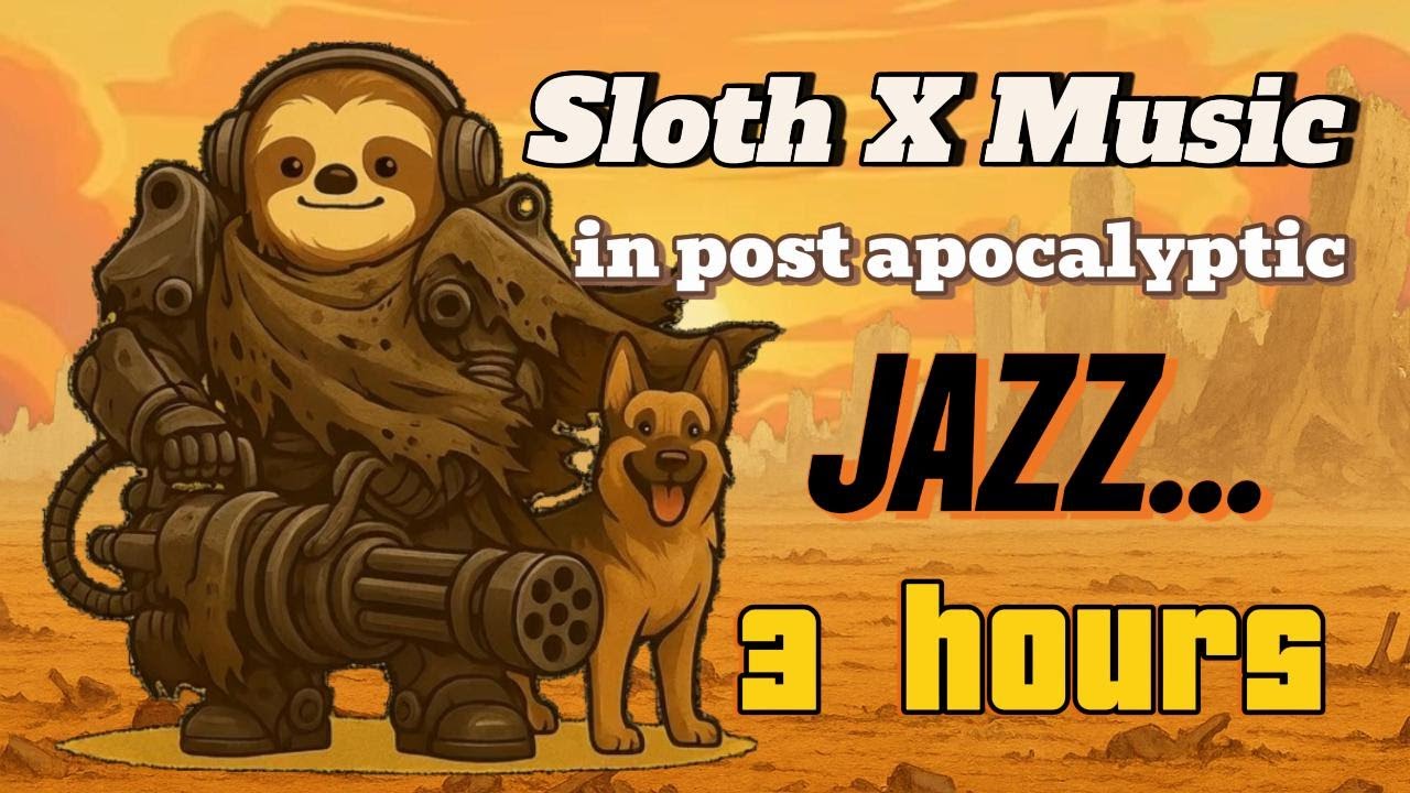 SlothXmusic &ndash; Post-Apocalyptic Jazz ☢️ | 3 Hours of Chill Survival Beats