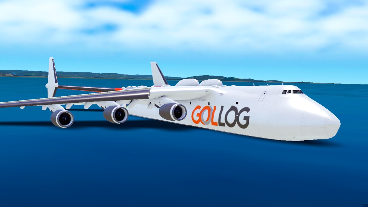 Voo mais normal do Antonov AN-225