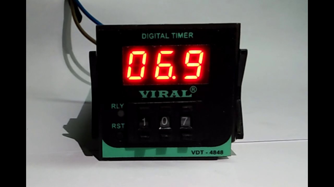 VIRAL CONTROLGEARS - Digital Thumbwheel Timer