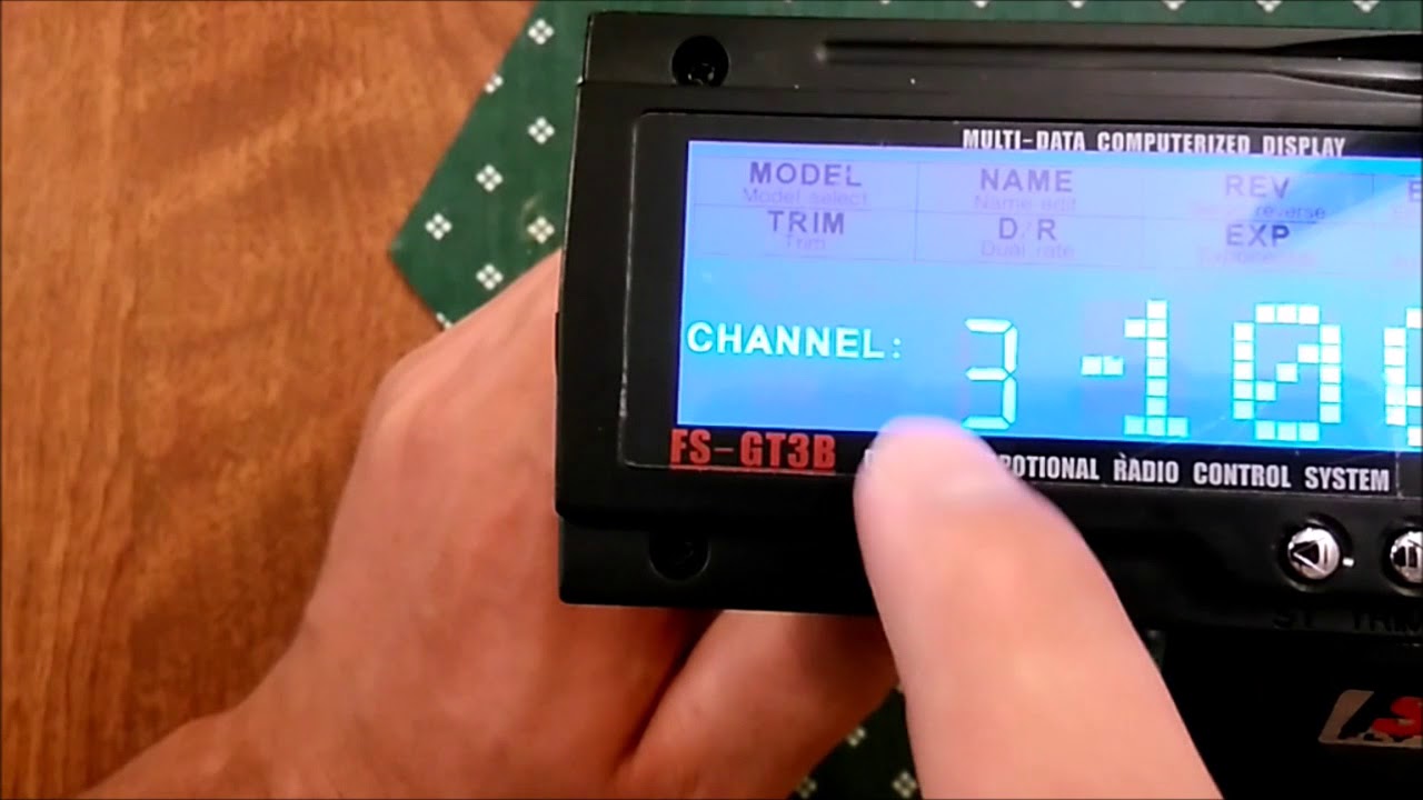 How to Set Up a Hacked Flysky GT3B for a Traxxas Summit