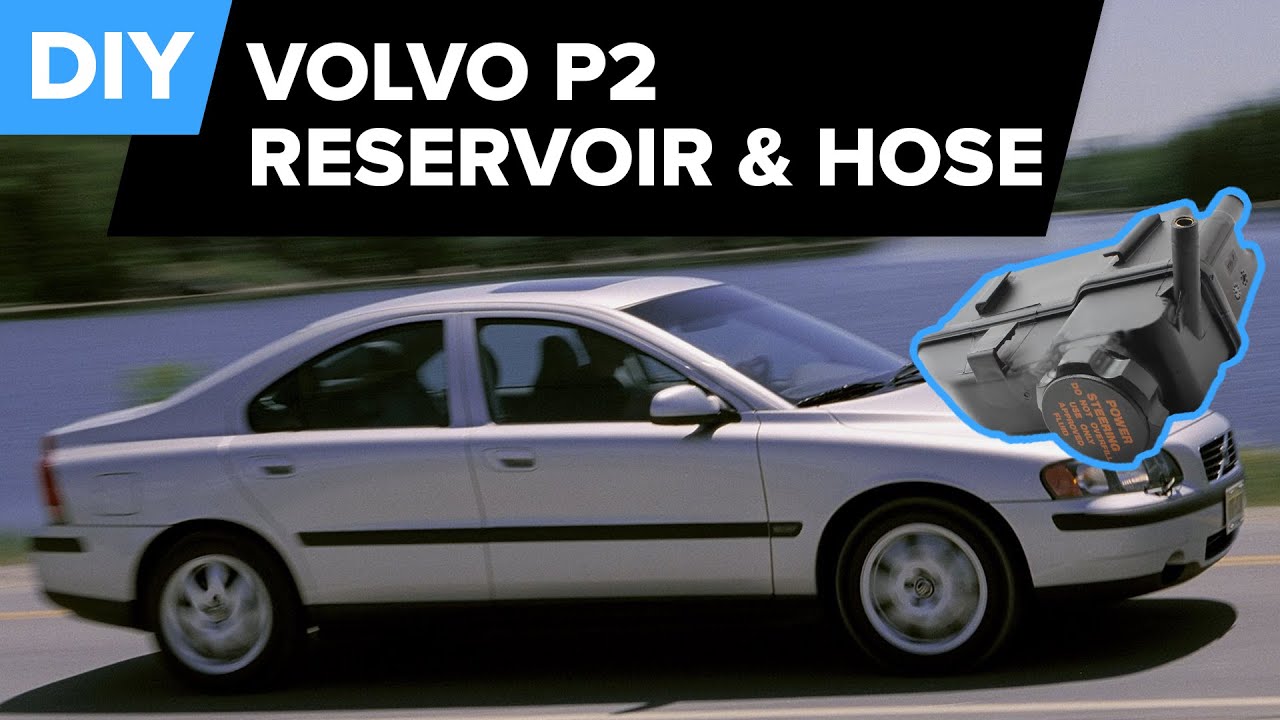 How To Replace A Power Steering Reservoir and Hose -  Volvo P2 Platform (C70 S60 S70 S80 V70 XC70)