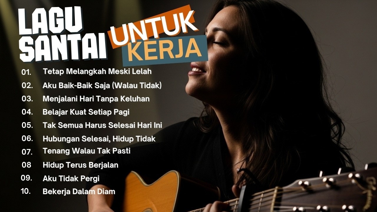 🎶 Lagu Slow Rock Mellow untuk Kerja Sunyi 2026 | Full Album Adem & Stabil